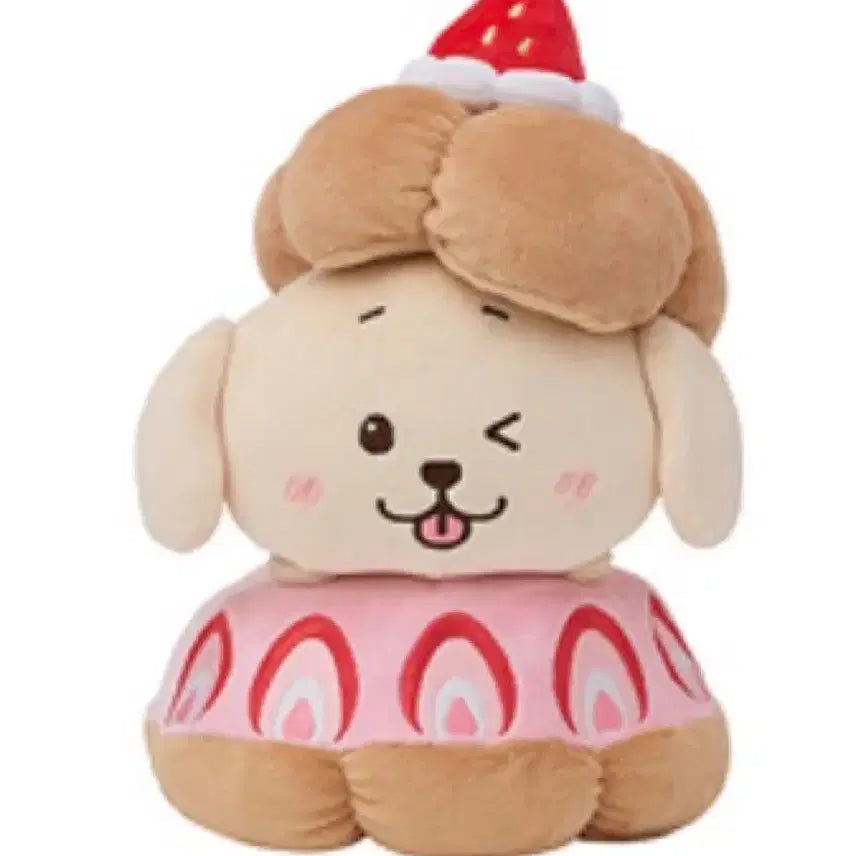 [BUNJANG] NCT WISH Strawberry Wish Doll Big Plush / 엔시티위시 위시베리베이커리 딸기위시돌 빅인형 댕트리버