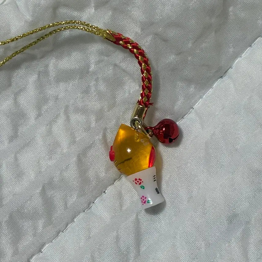 [BUNJANG] Vintage Candle Kitty Strap / 촛불키티스트랩 고전키티