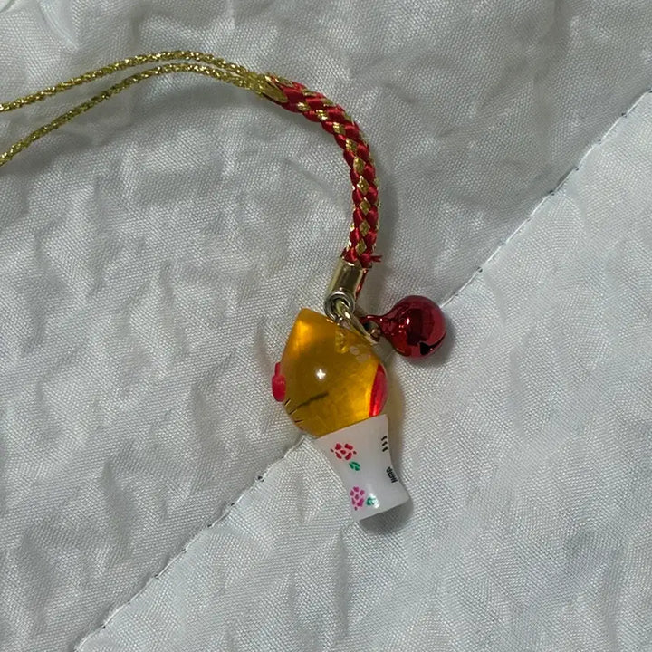 [BUNJANG] Vintage Candle Kitty Strap / 촛불키티스트랩 고전키티
