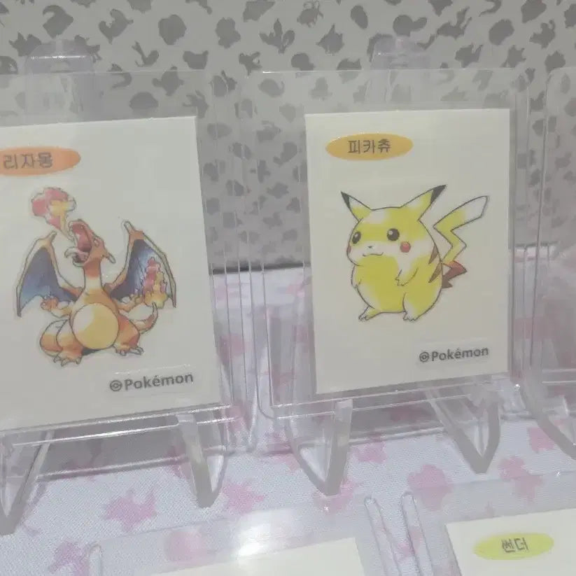 [BUNJANG] Pokemon Artwork Ttibusil Popular Stickers 7 Types Bundle Set / 포켓몬 아트워크 띠부씰 인기씰 7종 일괄
