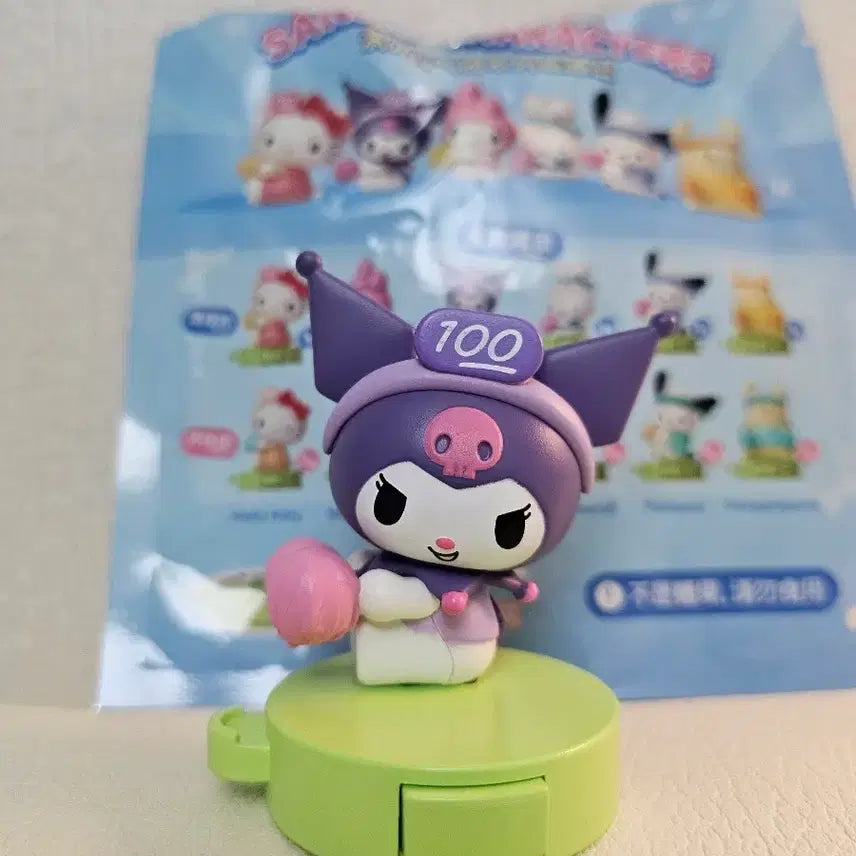 [BUNJANG] Sanrio Kuromi Cheerleader Figure / 산리오 쿠로미 응원단 피규어