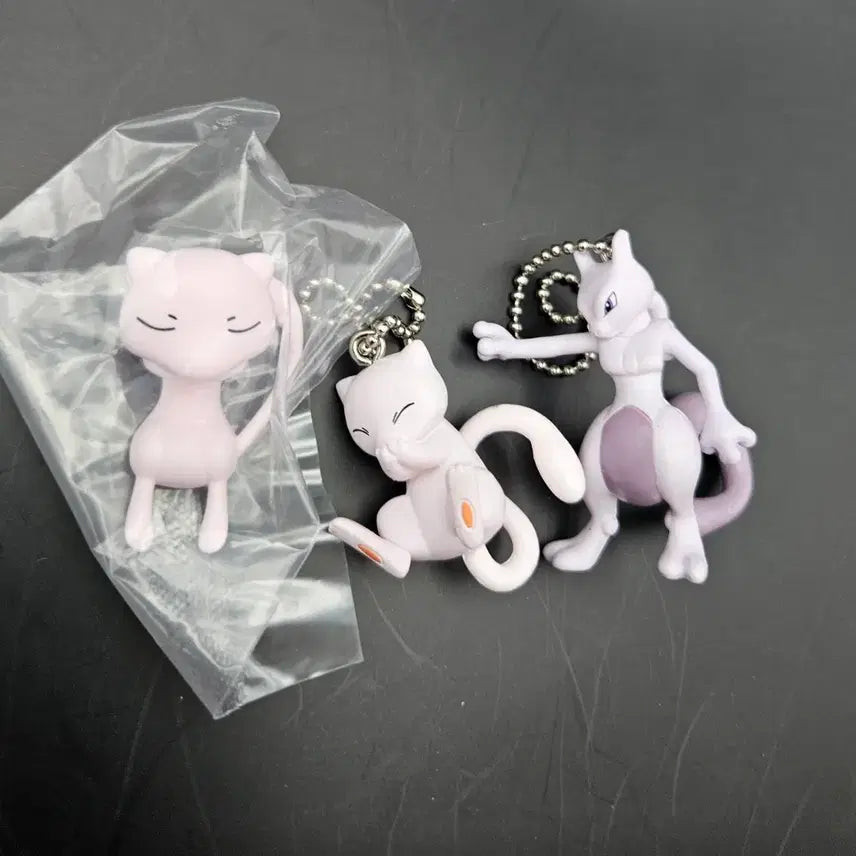 [BUNJANG] Mew &amp; Mewtwo Figure Set / 포켓몬스터 뮤,뮤츠 피규어