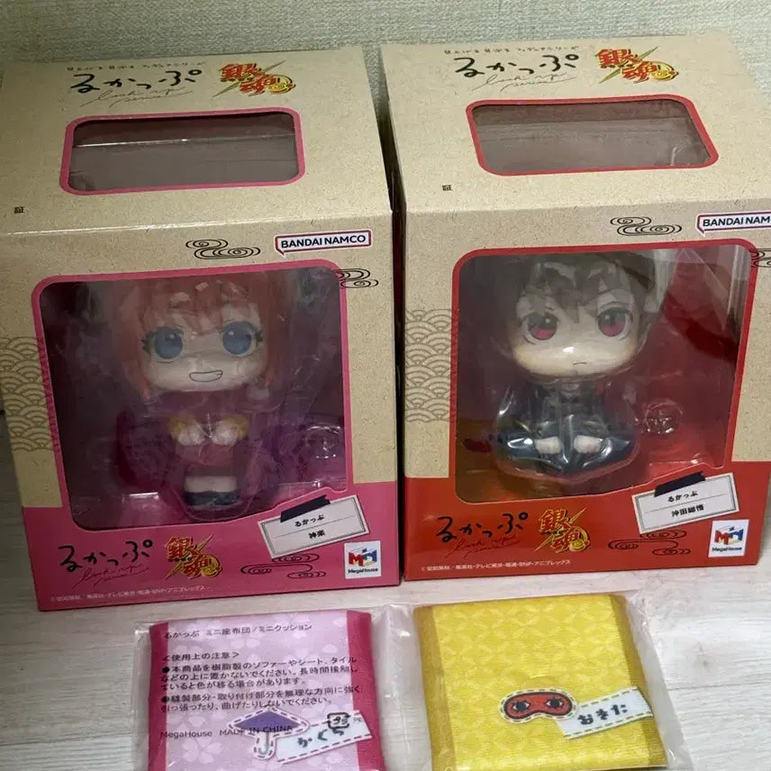 [BUNJANG] Gintama Kagura &amp; Sougo Look Up Figures Bundle Set / 카구라 , 소고 룩업 일괄 판매
