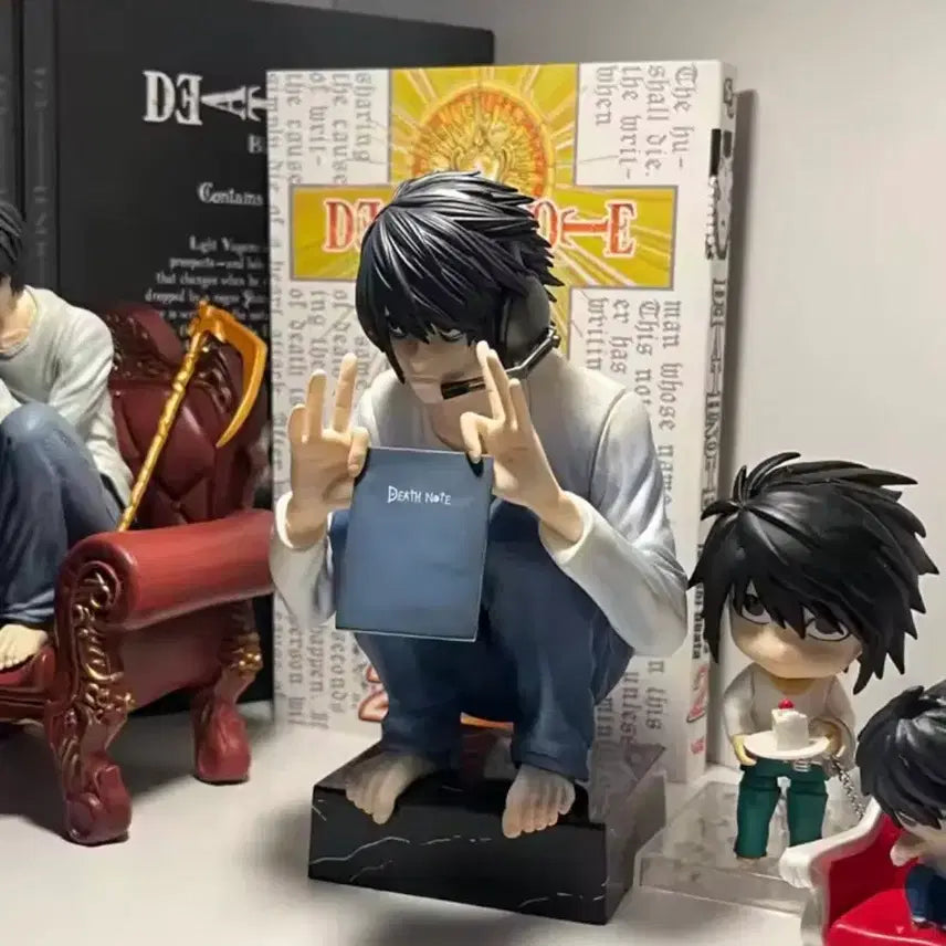 [BUNJANG] Death Note L Figure (Unsealed/New) / [미개봉/새상품] 데스노트 엘 L 피규어