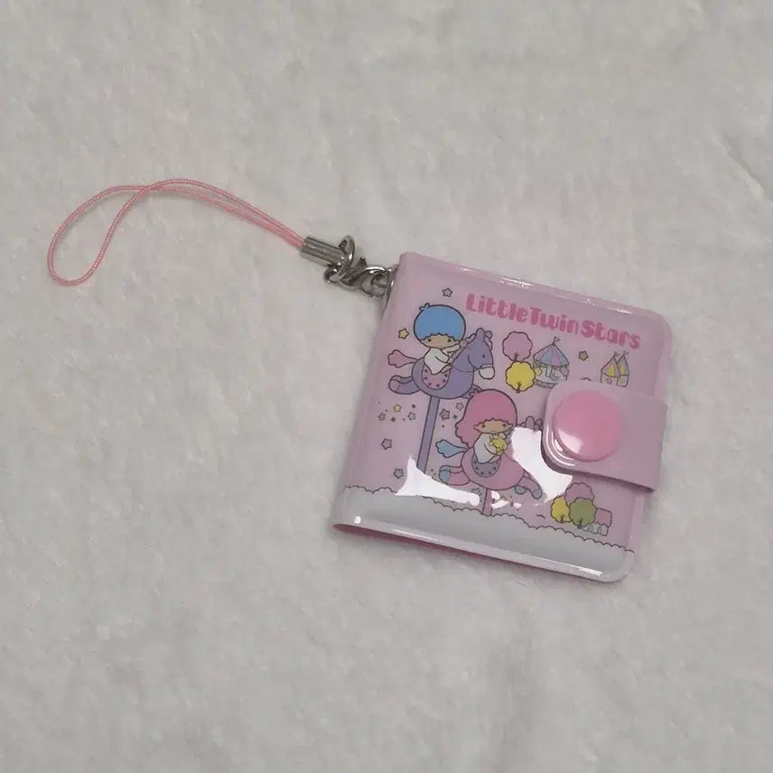 [BUNJANG] Sanrio Little Twin Stars Kiki Lala Mirror Keyring &amp; Notebook Set / 산리오 미니시리즈 키키라라 거울 키링 수첩 리틀트윈스타