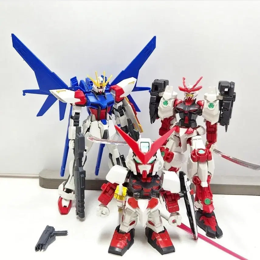 [BUNJANG] Bandai HG SD Gundam Assembly Junk Bundle Set / (택포) 반다이 HG SD 건담 가조립 정크 일괄