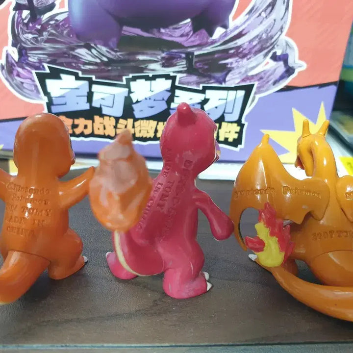 [BUNJANG] Pokemon Charizard, Charmeleon, Charmander MonColle Figure Set (1st Gen) / 포켓몬스터 리자몽 파이리 } 몬코레 1세대(TOMY정품) 불 포켓몬세트