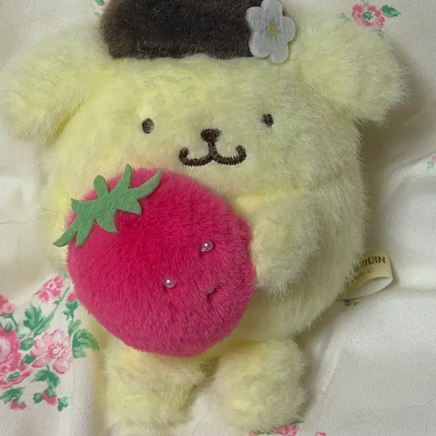 [BUNJANG] Pompompurin Strawberry M "Nuigurumi" Plush / 폼폼푸린 무뉴구루미 딸기