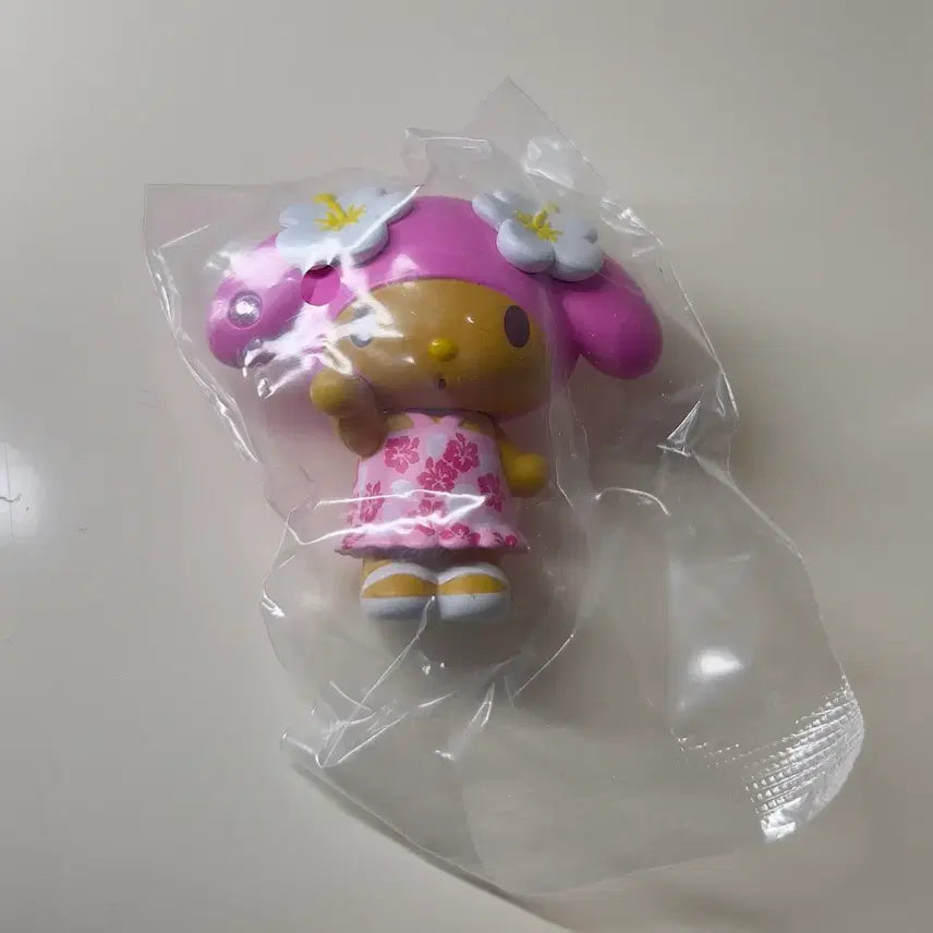 [BUNJANG] My Melody Keyring &amp; Tanning Figure Set / 마이멜로디 키링 + 태닝 피규어
