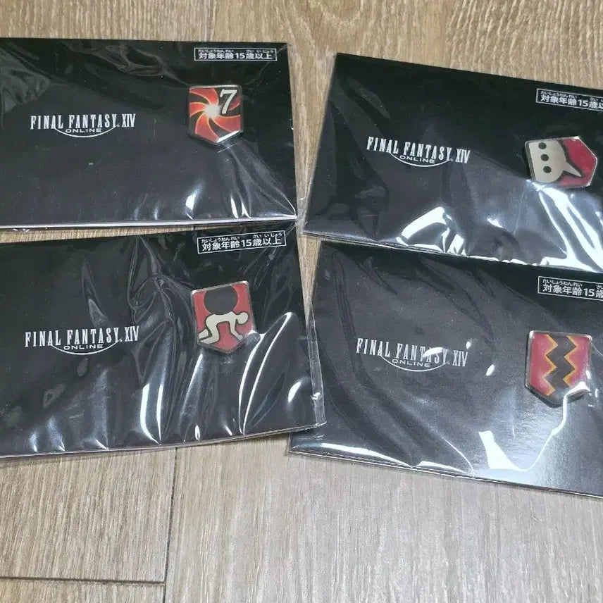 [BUNJANG] Final Fantasy XIV Status Effect Badge Set (Sealed) / 파이널판타지14 파판14 상태이상뱃지 미개봉