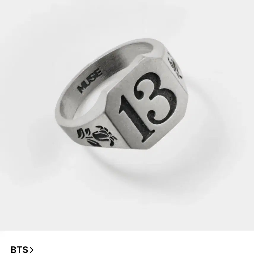 [BUNJANG] BTS Jimin Muse 13 Signet Ring / (새상품)방탄 지민 뮤즈 13 반지 시그넷 링 signet ring 양도