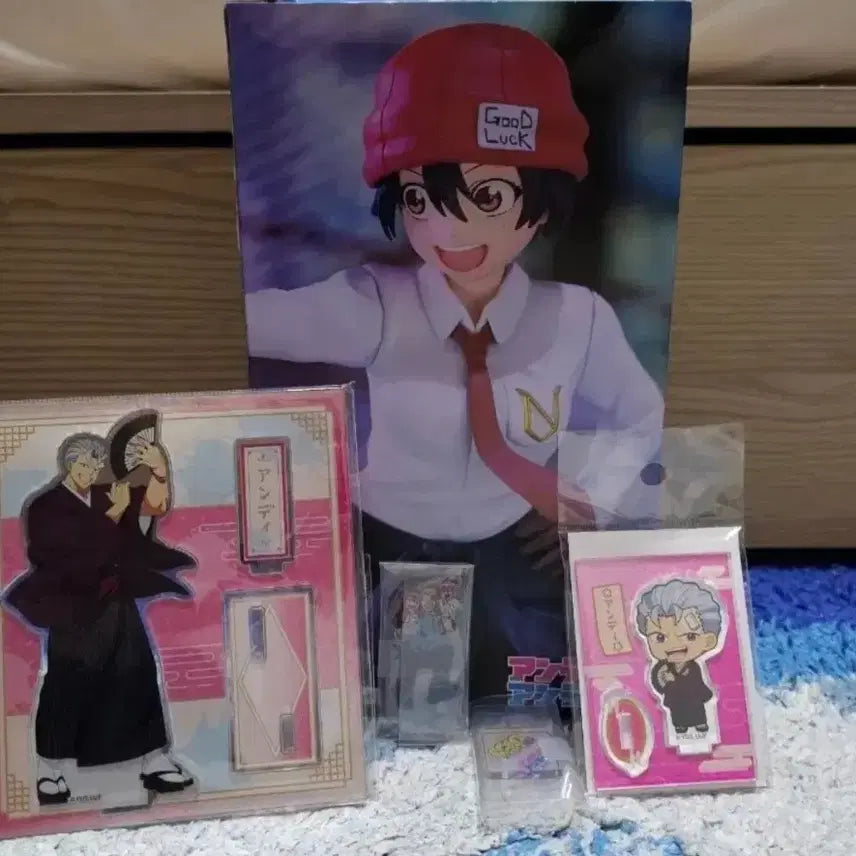[BUNJANG] Undead Unluck Fuuko Andy Acrylic Figure Bundle Set / 언데드 언럭 굿즈 후코 엔디 아크릴 피규어 일괄