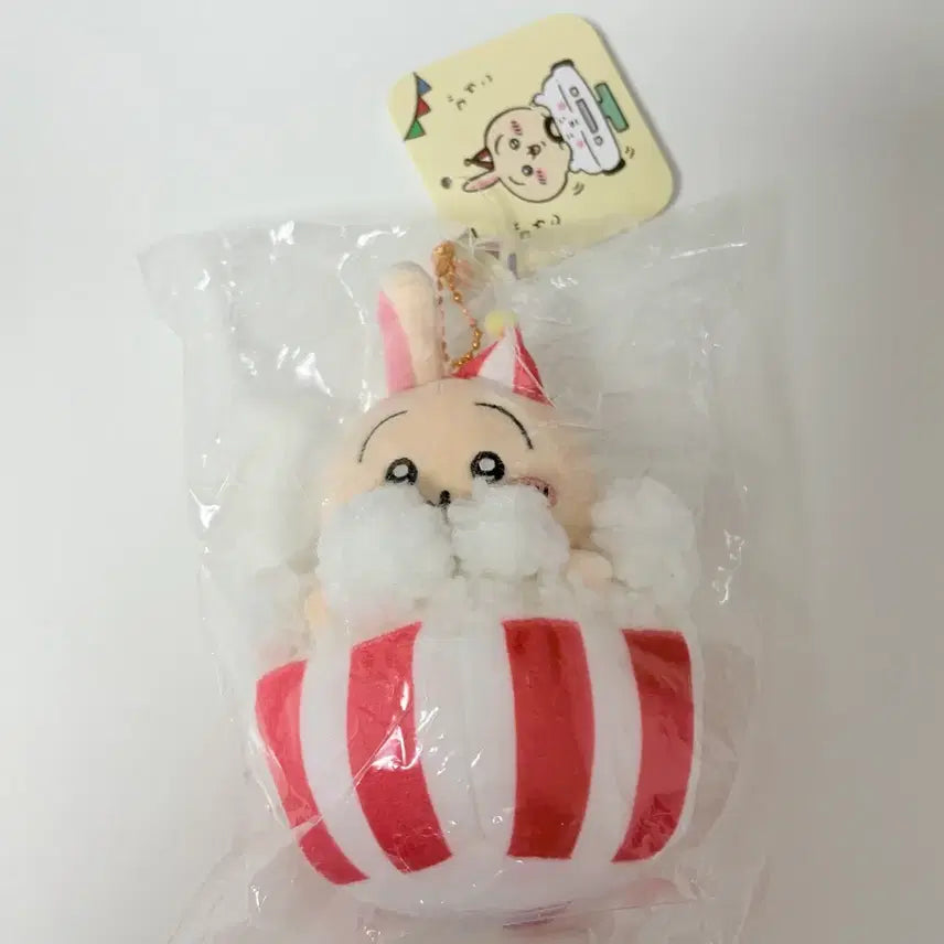 [BUNJANG] Cheekawaland Usagi Popcorn Mascot Plush / 치이카와랜드 우사기 팝콘 마스코트 인형