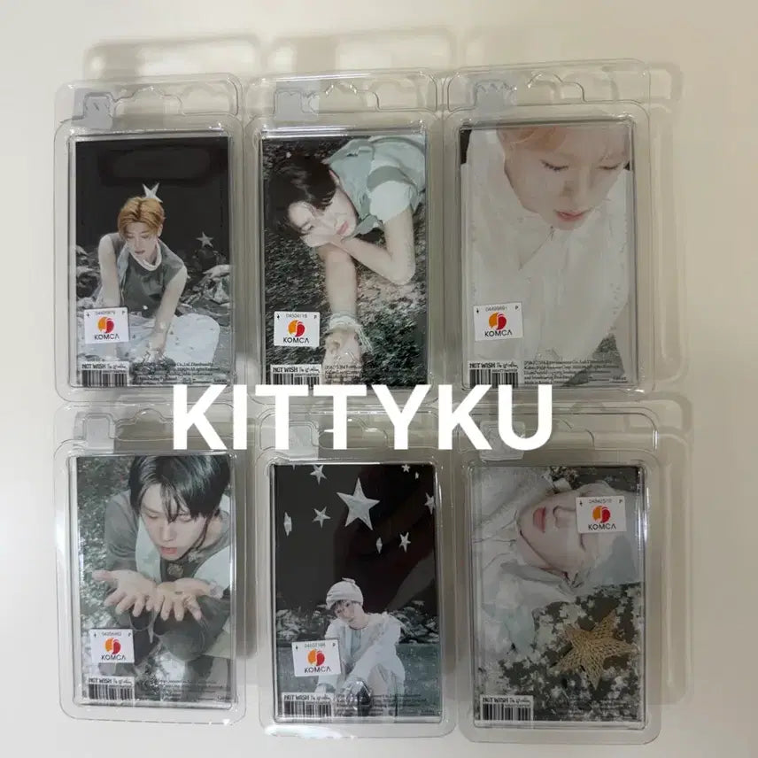 [BUNJANG] NCT WISH Odd To Love Sumini Set 6 Types Unsealed / 엔시티위시 스미니6종 세트 오드투러브 단순개봉 nct wish