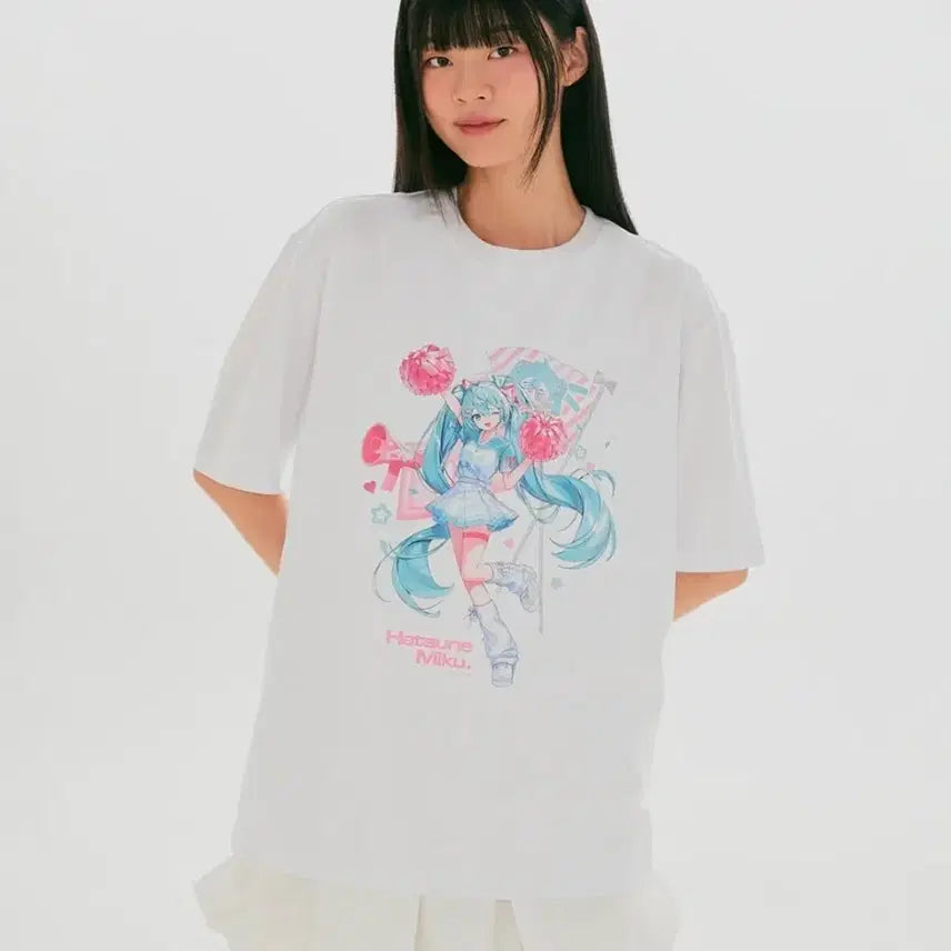 [BUNJANG] SPAO Hatsune Miku T-Shirt / [XXL] 스파오 미쿠 티셔츠 새제품 원가 이하 양도