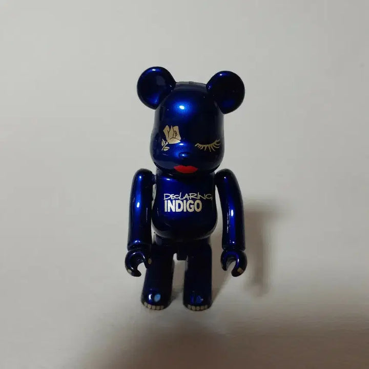 [BUNJANG] Bearbrick Lancôme Declaring Indigo 100% (2009) Jointed Figure / 관절 베어브릭 새상품