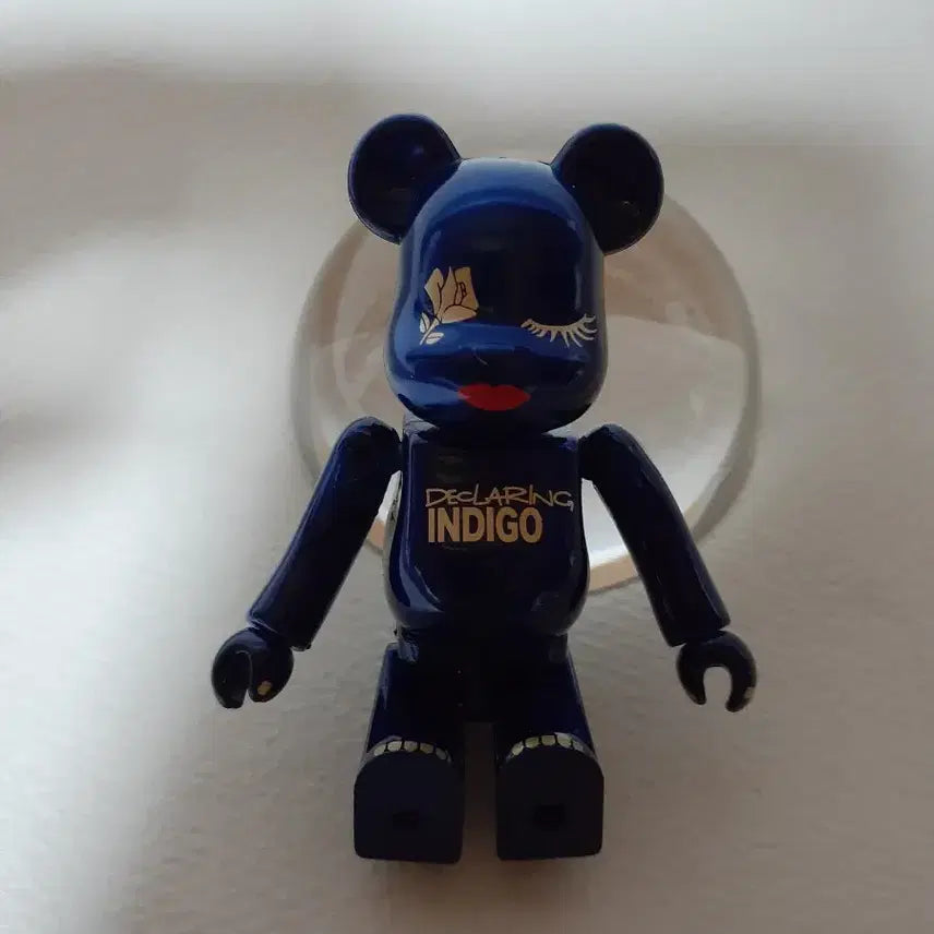 [BUNJANG] Bearbrick Lancôme Declaring Indigo 100% (2009) Jointed Figure / 관절 베어브릭 새상품