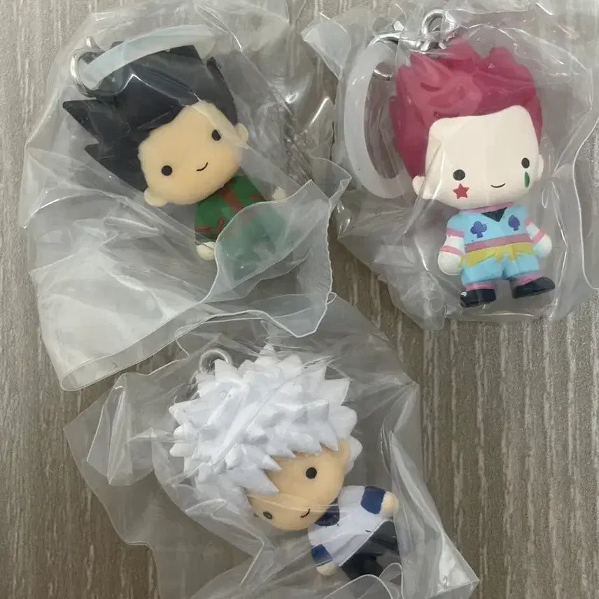 [BUNJANG] Hunter x Hunter Mezushi 1st Edition Bundle Set (Killua, Hisoka, Gon) / 하루할인)헌터헌터 메지루시1탄 일괄 키르아 히소카 곤 헌시조 헌헌 가챠