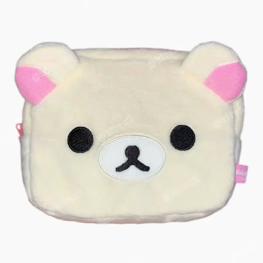[BUNJANG] Rilakkuma Square Pouch (Opened, Unused) / 단순개봉 미사용 코리락쿠마 정품 사각파우치