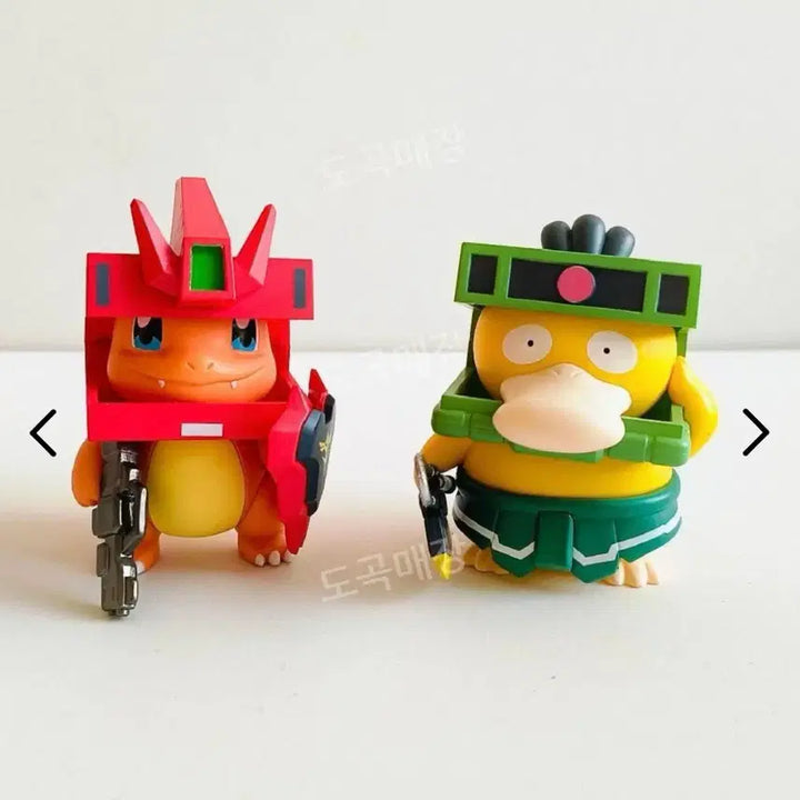 [BUNJANG] Pokemon Gundam Collaboration Golduck Figure / 포켓몬 건담 피규어 고라파덕 새상품