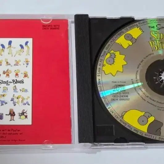 [BUNJANG] The Simpsons Sing the Blues CD / The Simpsons Sing the Blues 심슨 앨범 시디 CD