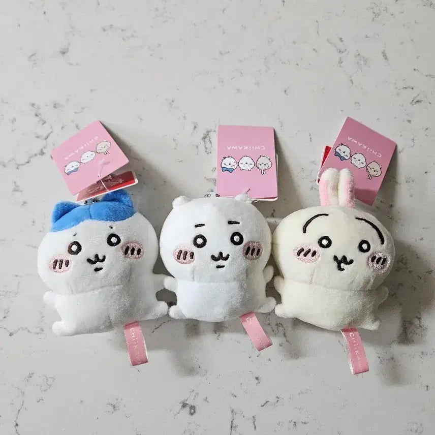 [BUNJANG] Chiikawa Chiiikawa Hachiware Usagi Mini Dolls 3-Piece Set / 먼작귀 콩눈 치이카와 하치와레 우사기 미니인형 3종 세트 새상품