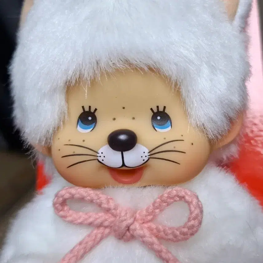 [BUNJANG] Monchhichi Cat Plush / 몬치치 고양이