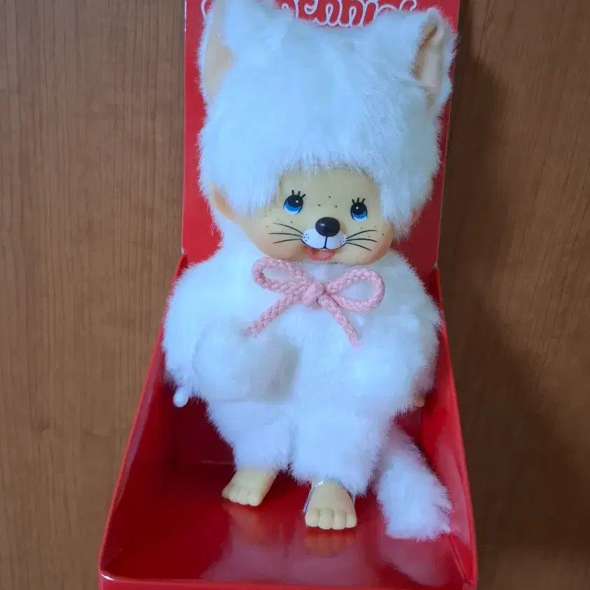 [BUNJANG] Monchhichi Cat Plush / 몬치치 고양이