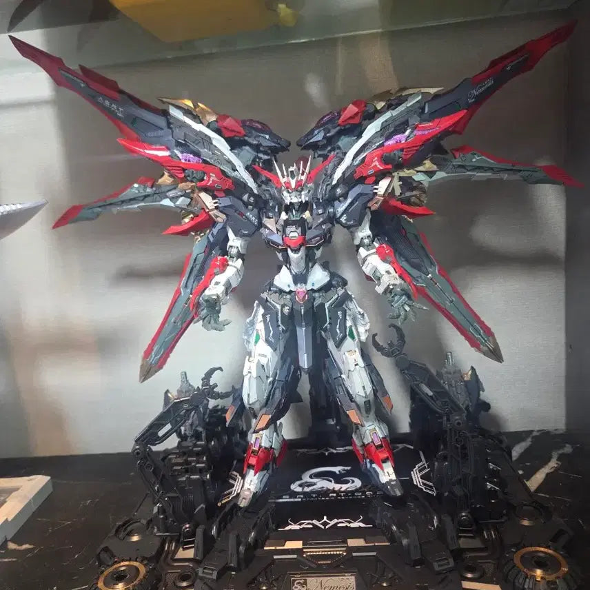 [BUNJANG] Mugen Denshin Nemesis Full Build (Panel Lined, Decalled) / 무한신성 네메시스 완성품(먹선, 데칼, 풀박)