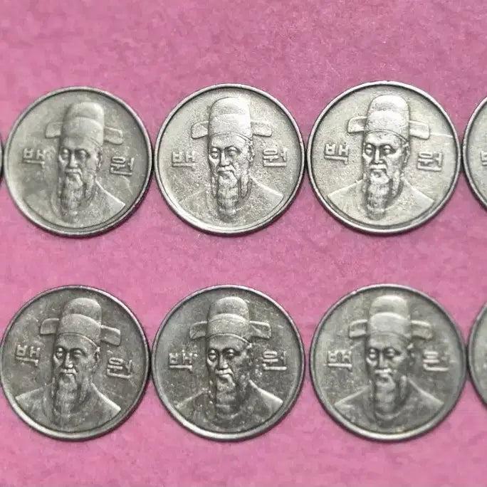 [BUNJANG] 100 Won Coin Set (1983-1992) / 100원 동전 세트 (1983-1992)