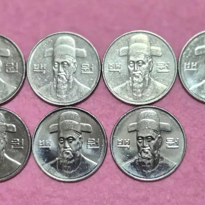[BUNJANG] 100 Won Coin Set (2013-2019) / 100원 동전 세트 (2013-2019년)