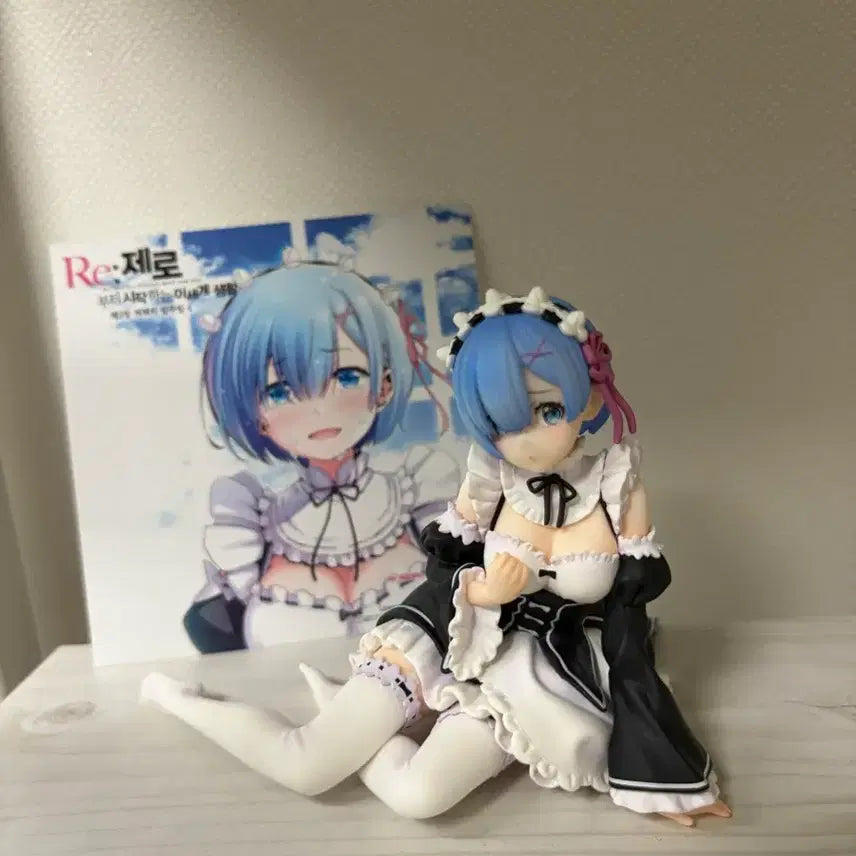 [BUNJANG] MegaHouse Re:Zero Rem Tenohira Figure / 메가하우스 멜티프린세스 Re:제로 렘 테노히라 피규어