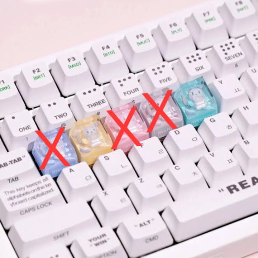 [BUNJANG] PLAVE MMMM BABY Miemi Mu Resin Keycap / 플레이브 MMMM BABY 므메미무 레진키캡 뫄 먀미