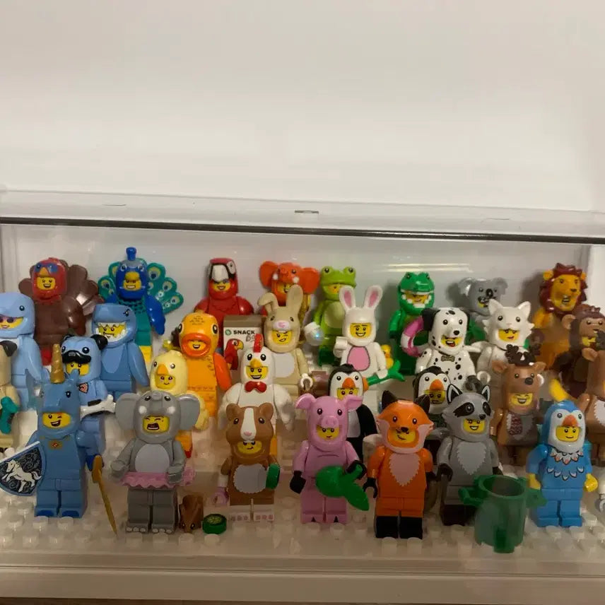 [BUNJANG] LEGO Minifigure Animal Series Bundle / 레고 미니피겨 동물알바 시리즈 일괄판매