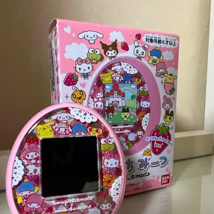 [BUNJANG] Sanrio Tamagotchi Pink Full Box / 산리오 다마고치 핑크 풀박스