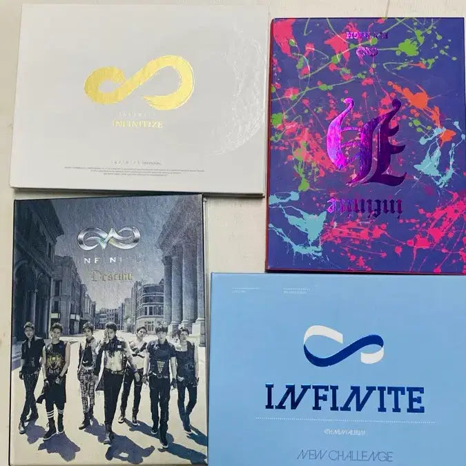 [BUNJANG] Infinite 4 Album Bundle Set / (일괄) 인피니트 앨범 세트 4종
