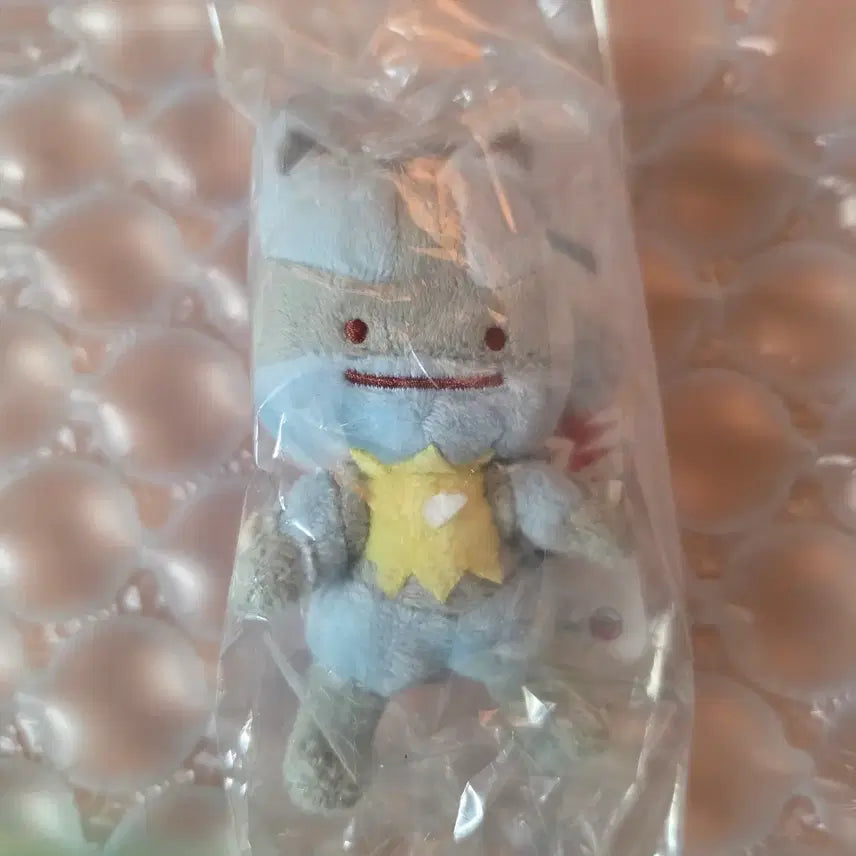 [BUNJANG] Pokemon Center Lucario Metamon Transformation Plush Keychain / 포케센 포켓몬스터 루카리오 메타몽 변신 인형 키링