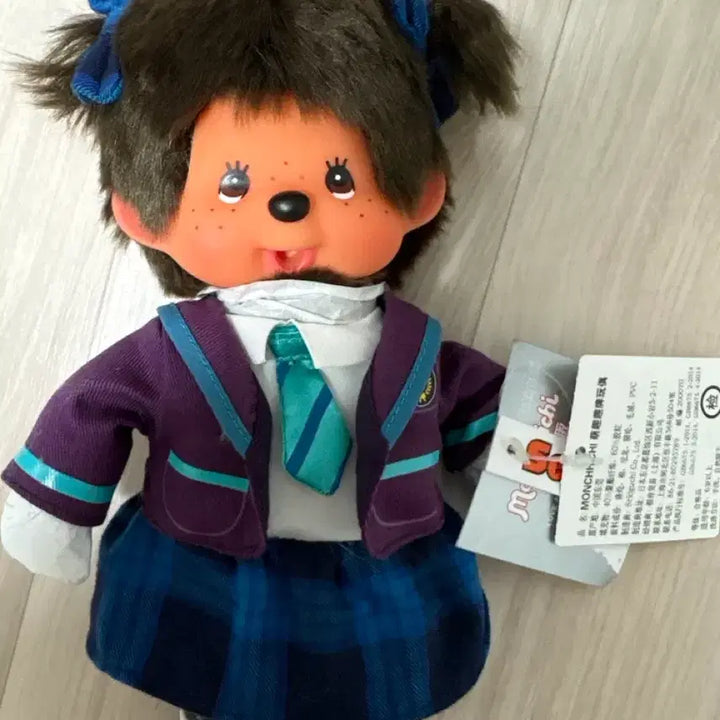 [BUNJANG] Monchhichi School Uniform Girl / 교복여아몬치치
