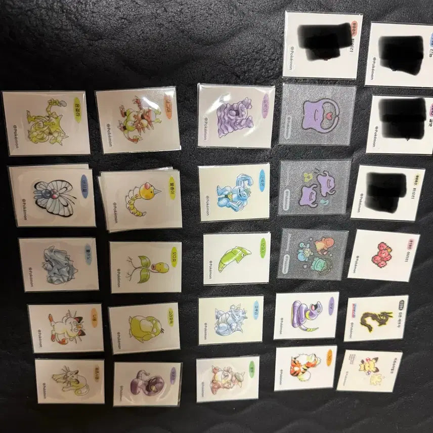 [BUNJANG] Pokemon Stickers Trade / 포켓몬띠부씰 교환