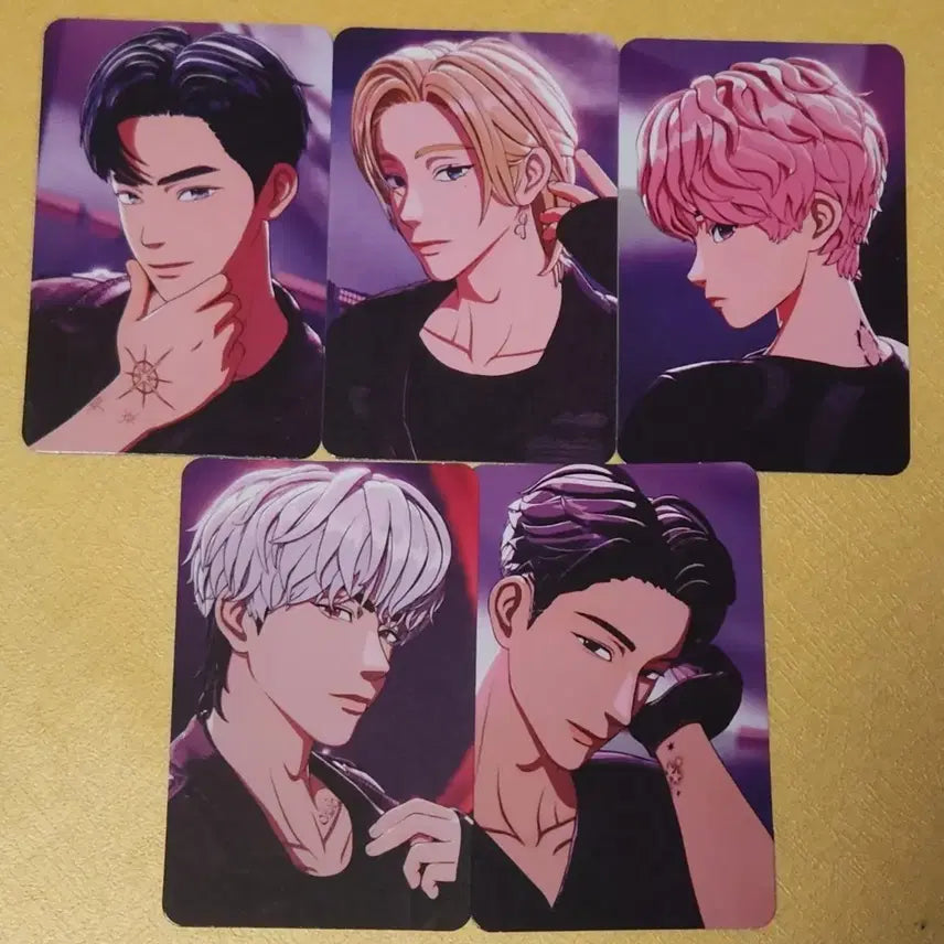 [BUNJANG] PLAVE Dash Concert Photocard 5-Member Set / 플레이브 Dash 콘서트 포카 5인 세트 판매