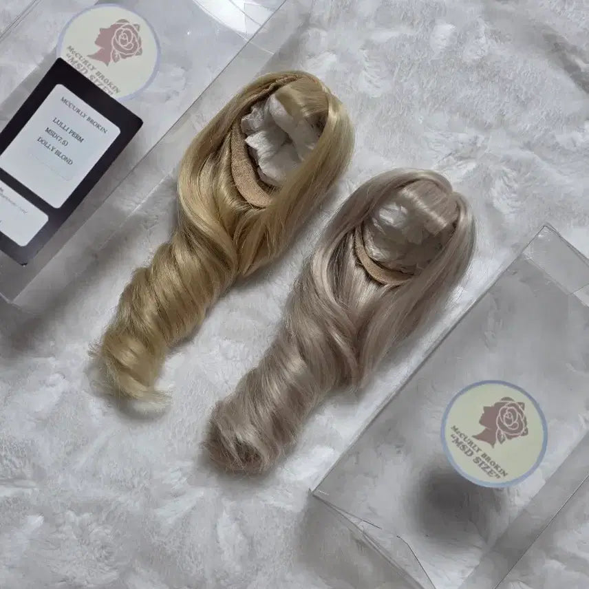 [BUNJANG] Macollie Brokin Lolly Perm MSD Wig Bundle Set / 4시전)맥컬리브로킨 룰리펌 msd 일괄 구관가발