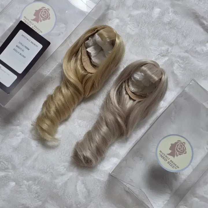 [BUNJANG] Macollie Brokin Lolly Perm MSD Wig Bundle Set / 4시전)맥컬리브로킨 룰리펌 msd 일괄 구관가발