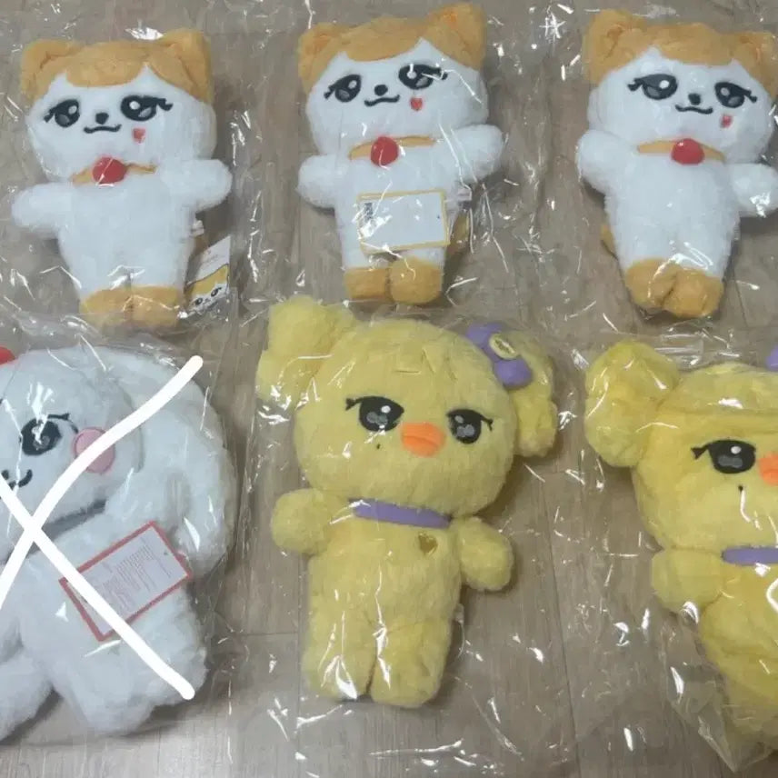 [BUNJANG] IVE MINIVE Plush Doll Rei Naori, Liz Cheese / 아이브 미니브 플러시 인형 레이나오리 리즈치즈