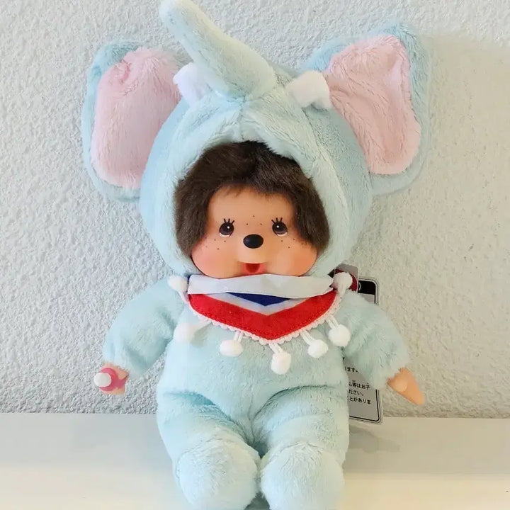 [BUNJANG] Authentic Thai Elephant Monchhichi / 태국 코끼리 몬치치 정품