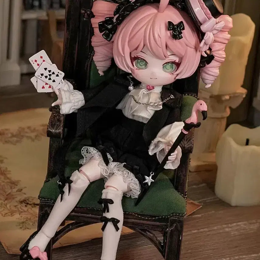 [BUNJANG] Minty Flamingo 1/8 BJD Doll Sealed / 민티 플라밍고 1/8 bjd 미개봉 특전 포함
