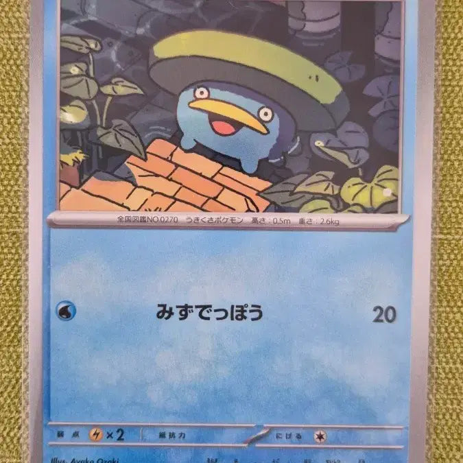 [BUNJANG] Pokemon Card Japanese Lotad 021/100 / [포켓몬카드 일판] 연꽃몬 021/100