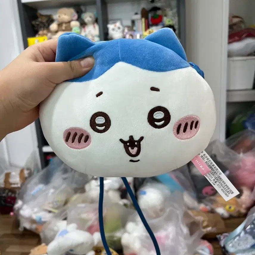 [BUNJANG] Hachiware Crossbag Plush Doll / 하치와레 크로스백 인형