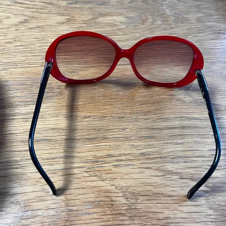 [BUNJANG] Jordache Vintage Sunglasses Red / 조다쉬 선글라스 레드 30년 골동품