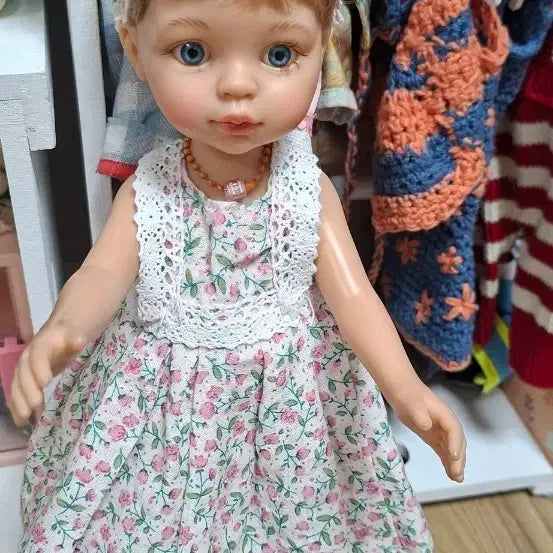 [BUNJANG] Paola Reina Handmade Doll Dress Set / 파올라레이나 인형  핸드메이드 원피스 세트