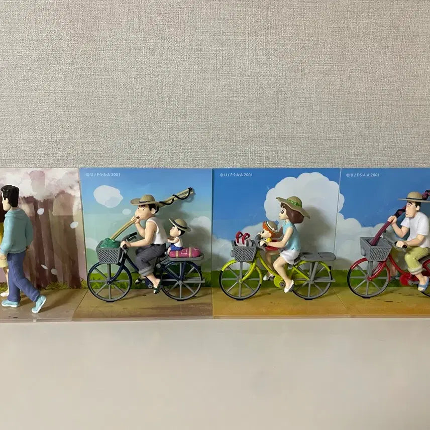 [BUNJANG] CGV Shin Hyung-man Figure Set (4 Types) / CGV 신형만의 회상 피규어 4종